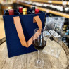 Cadeau Homme - Coffret Vin dans son sac à bouteilles