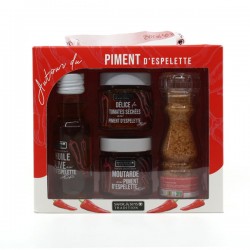 Coffret Condiment Autour du Piment d'Espelette
