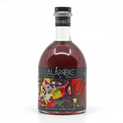 Cognac arrangé Hibiscus 23.5° 70cl