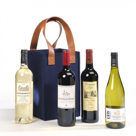 Colis vins 4 bouteilles