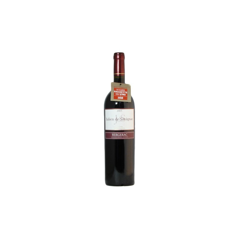 Julien de Savignac rouge 2006 AOC Bergerac
