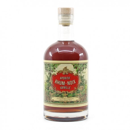 Rhum Noix et Vanille Maison Denoix 17° 50cl
