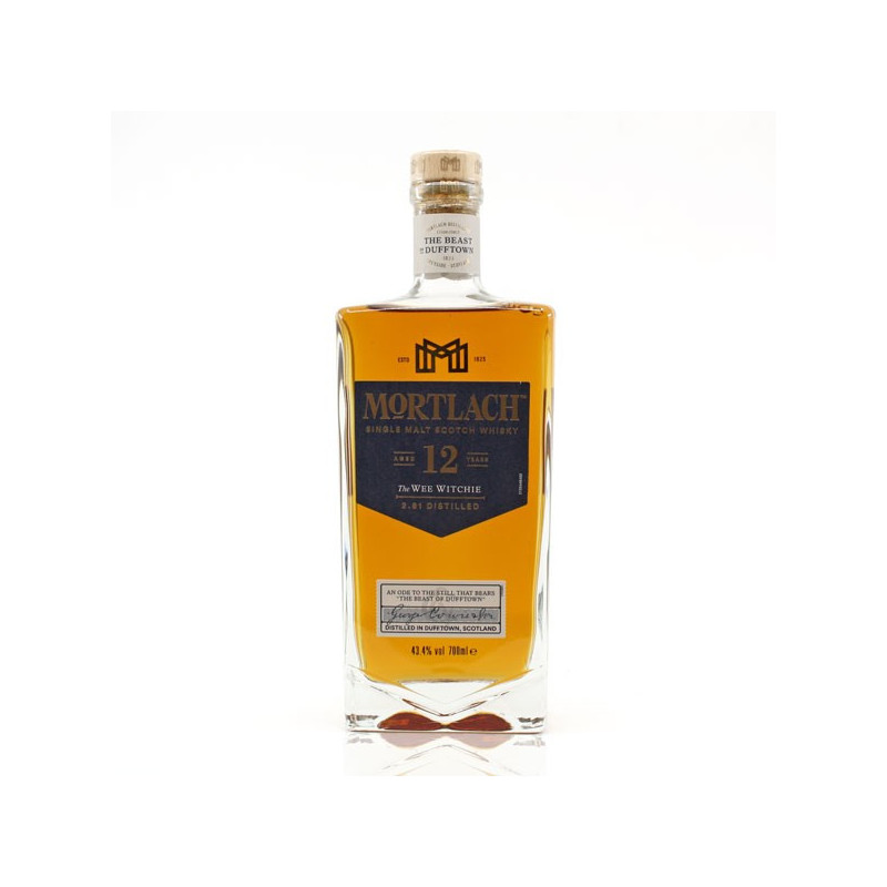 Whisky Ecosse Mortlach 12 ans single malt 43° 70cl Whisky Ecosse Mortlach 12 ans single malt 43° 70cl