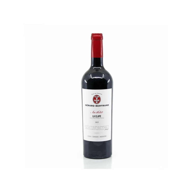 Gérard Bertrand Héritage AOP La Clape Rouge 2023 75 cl Gérard Bertrand Héritage AOP La Clape Rouge 2023 75 cl