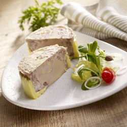 Pâté de Sarlat au foie gras entier de canard