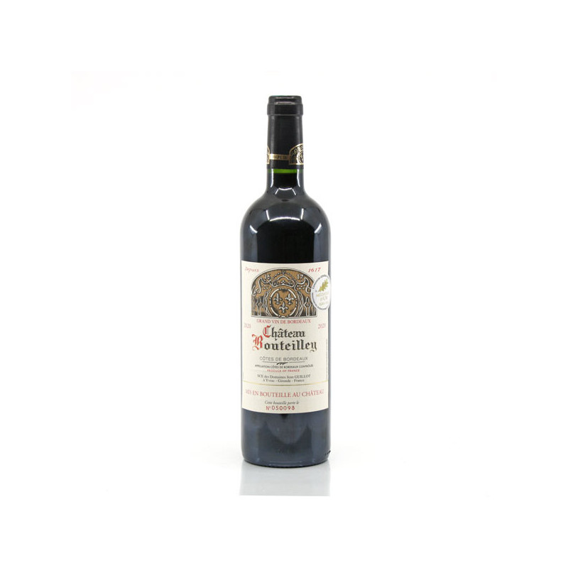Château Bouteilley Premières Côtes de Bordeaux 2020 75cl