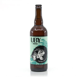 Bière IPA au Sauvignon Domaine Uby 5.5° 75cl