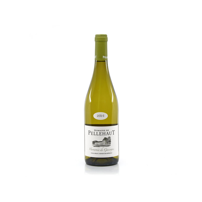 Domaine de Pellehaut Harmonie IGP Côtes de Gascogne Blanc Sec 2024 75 cl Domaine de Pellehaut Harmonie IGP Côtes de Gascogne Blanc Sec 2024 75 cl