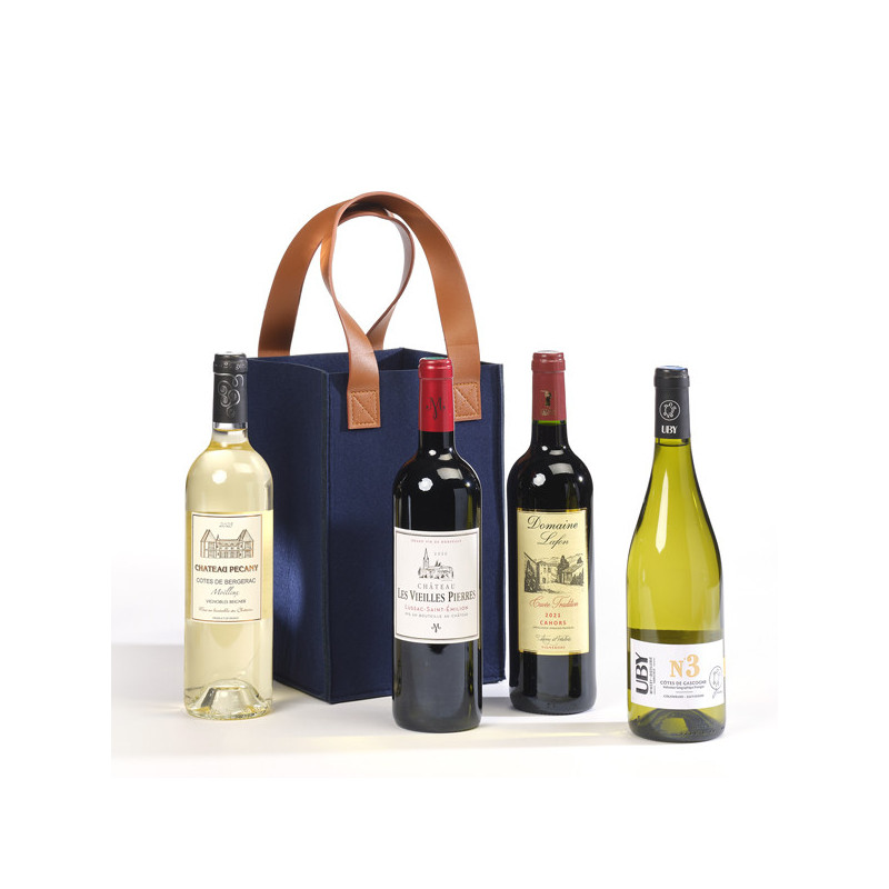 Coffret 4 Bouteilles Vin du Sud-Ouest 2025 Coffret 4 Bouteilles Vin du Sud-Ouest 2025