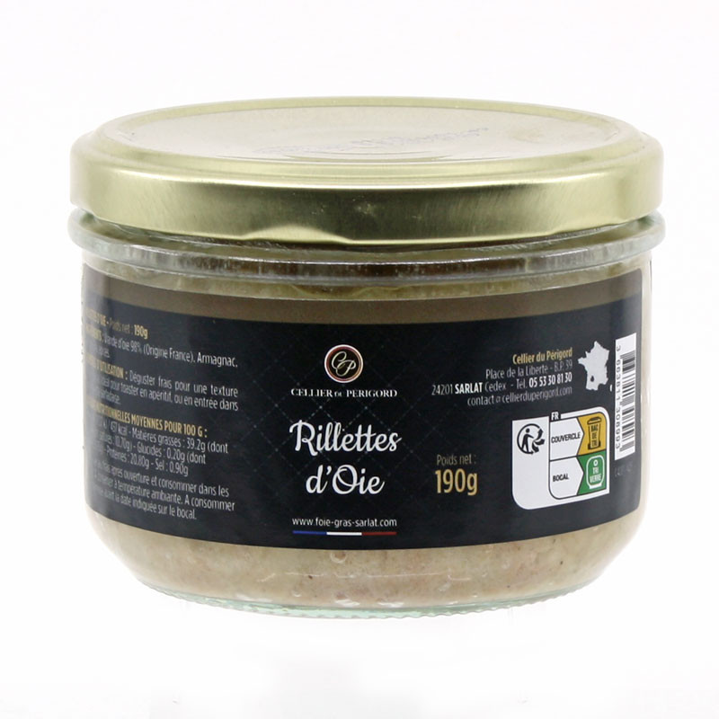 Rillettes d'Oie 190g