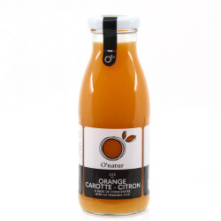 Jus d'orange carotte citron 25cl