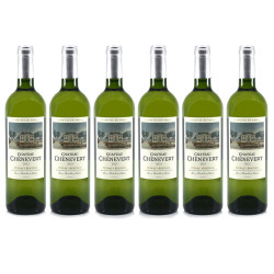Promotion de 6 Bouteilles Château Chênevert AOC Pessac Léognan Blanc 2023 75cl