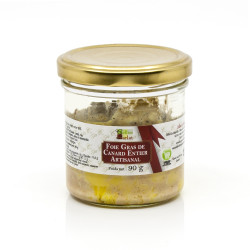 Foie Gras de Canard Entier Artisanal Bocal Twist Off 90g