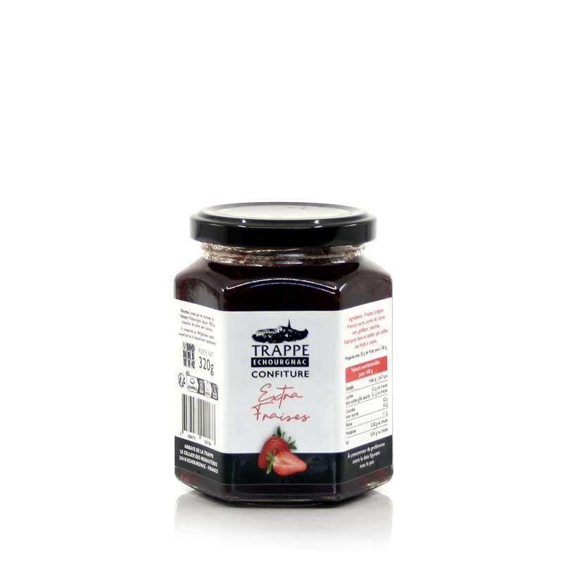 Confiture Artisanale EXTRA Aux Fraises, 340g