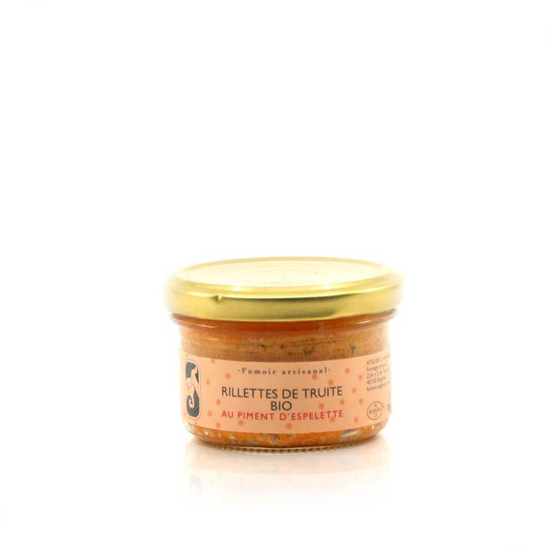 Rillettes de Saumon Bio aux Algues 90 g