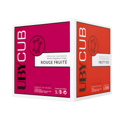 Domaine UBY Rouge Vin de France UbyCub Bib 5 L