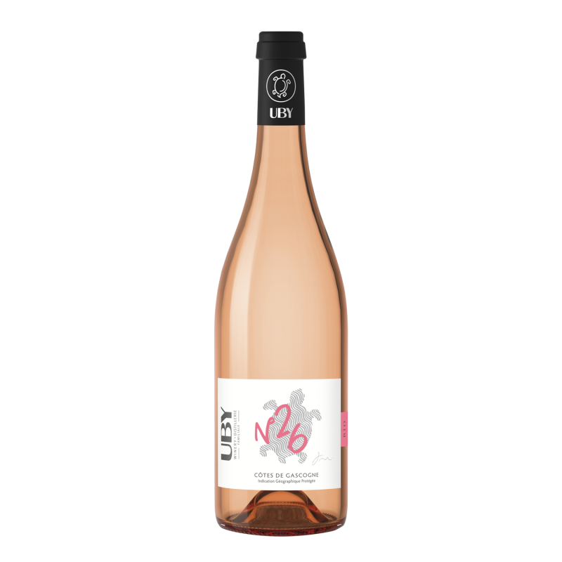 Domaine Uby Byo Cabernet Franc Merlot n°26 IGP Côtes de Gascogne Rosé 2023 75 cl