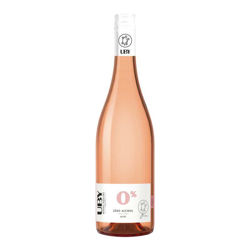 Domaine Uby Profil Rosé sans Alcool 75 cl