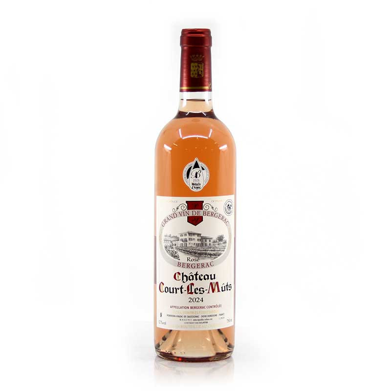 Château Court les Mûts AOC Bergerac Rosé 2024 75 cl
