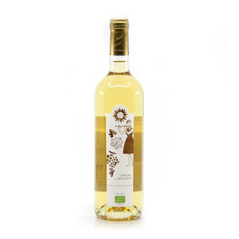 Chateau Miaudoux AOC Cotes de Bergerac Moelleux 2023 Bio 75cl