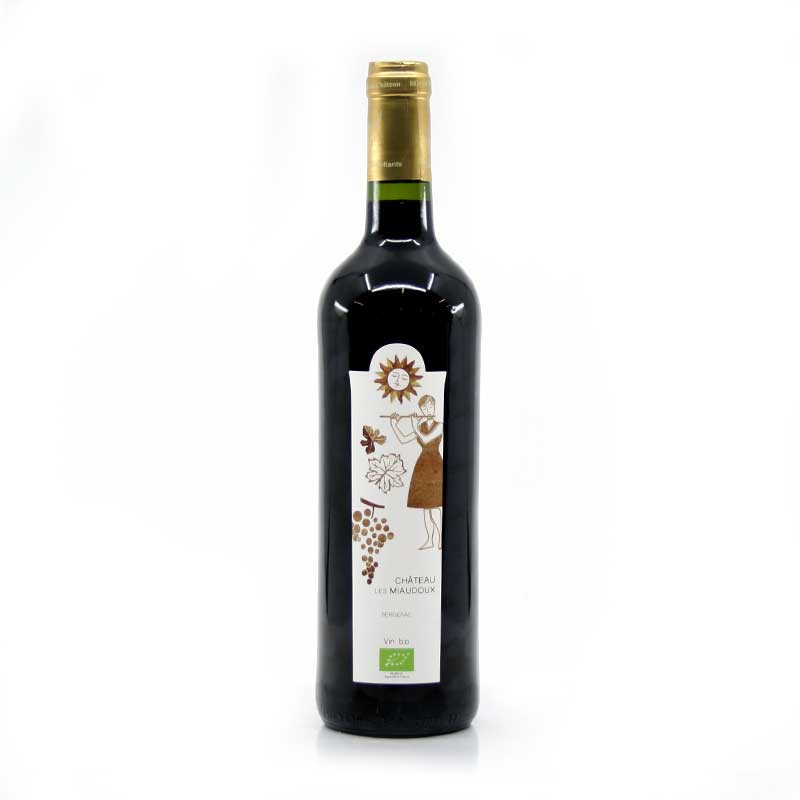 Chateau Miaudoux AOC Bergerac Rouge Bio 2024 75cl