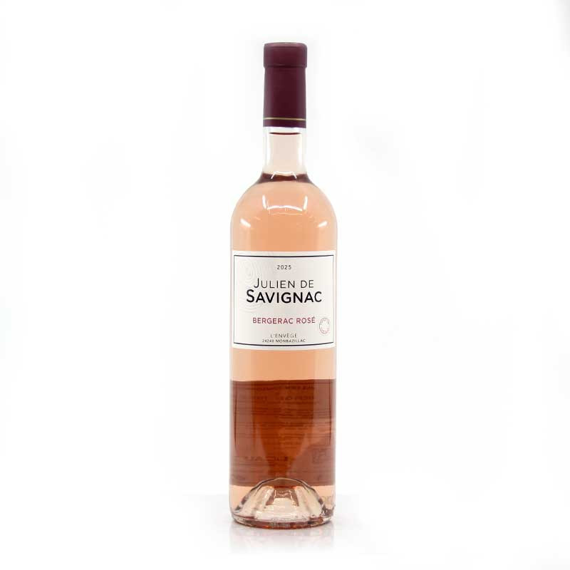Julien De Savignac AOC Bergerac Rosé 2025 75cl