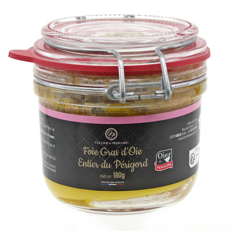 Foie Gras d'Oie Entier du Périgord 180g
