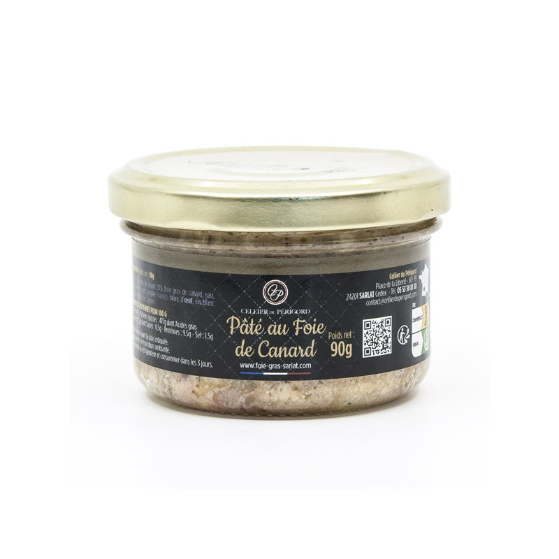 Pâté de Canard 20% de Foie Gras 90g