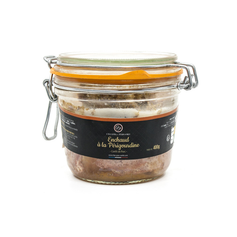 Enchaud à la Périgourdine Confit de Porc 400g