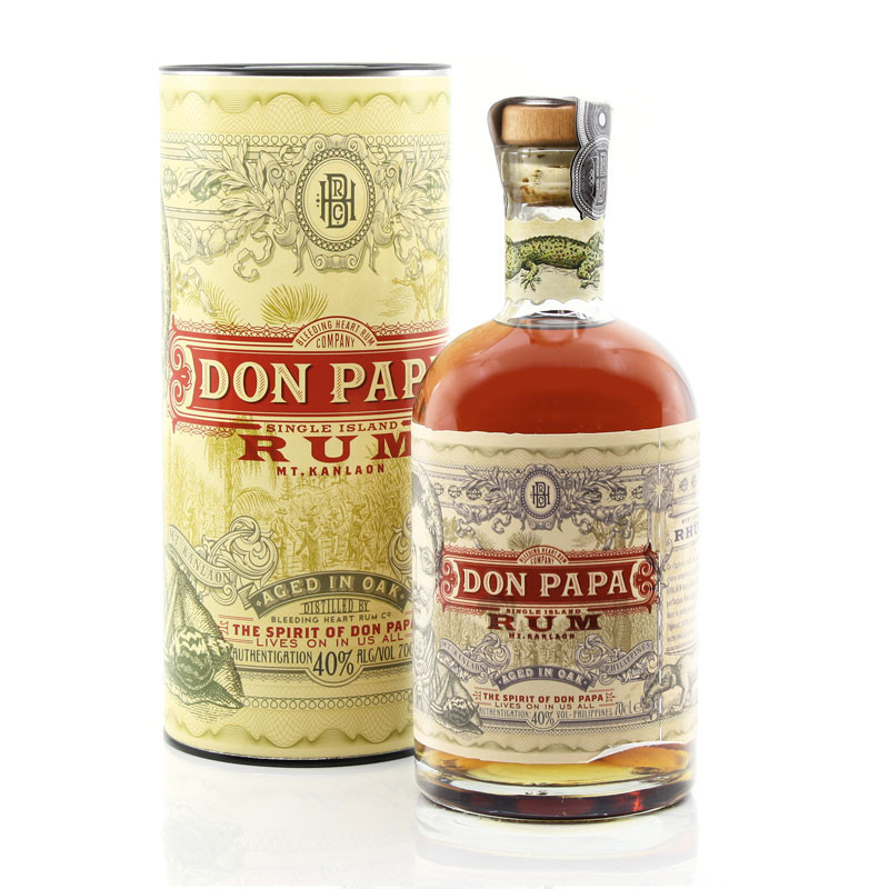 Rhum Don Papa 7 ans Philippines Rum 40° 70cl