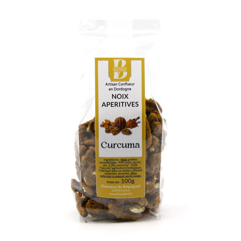 Noix Apéritives au Curcuma 100g