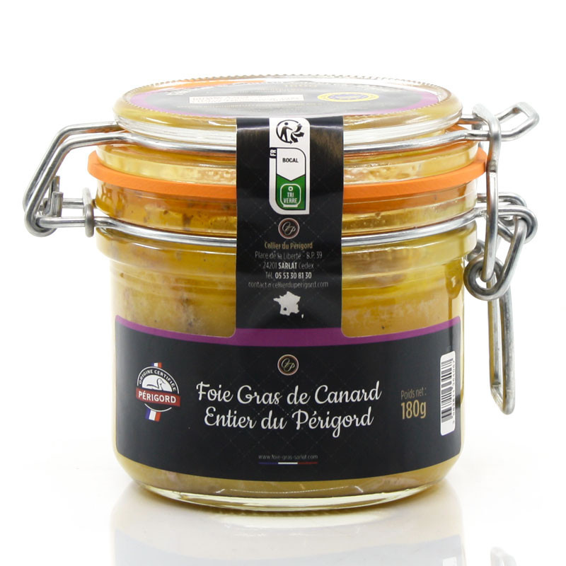 Foie Gras de Canard Entier du Périgord 180g