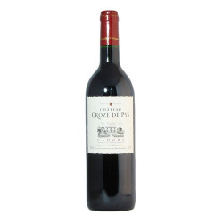 Château Croze de Pys 2004 AOC Cahors, vin du sud-ouest, rouge.