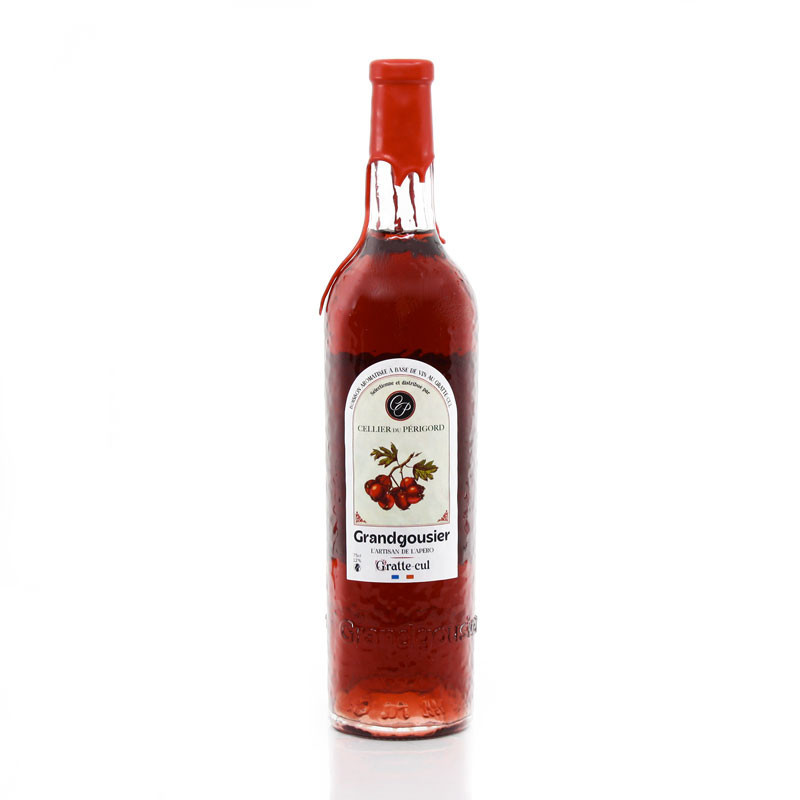 Apéritif Gratte-cul 12°, 75cl (à base de vin).