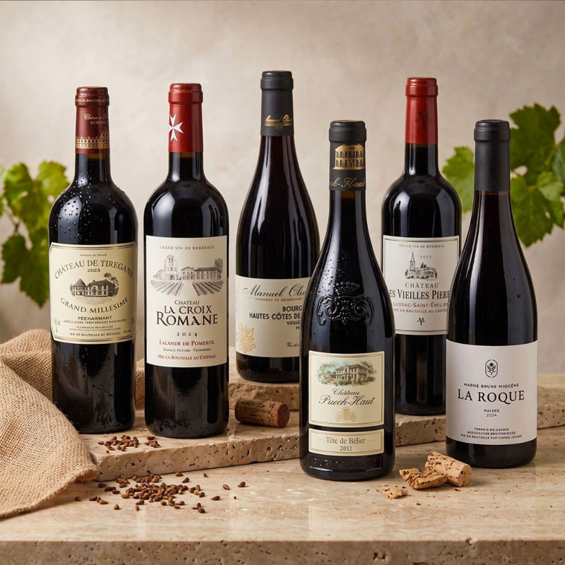 Pack Découverte Vins Rouges d'Exception