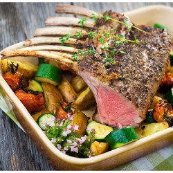 Carré d'agneau farci aux cèpes 1200g