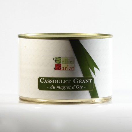 Cassoulet Géant au Magret d'Oie confit 1650g