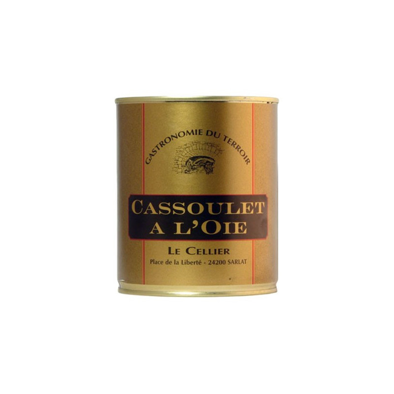 Cassoulet au Confit d'Oie 820g