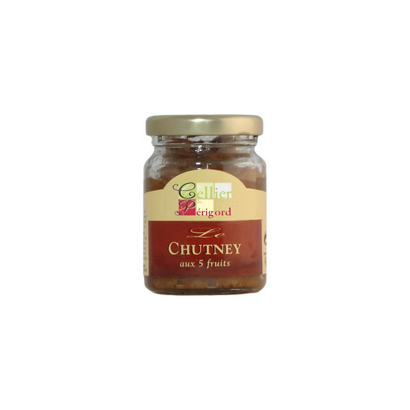 Chutney aux 5 fruits 90g