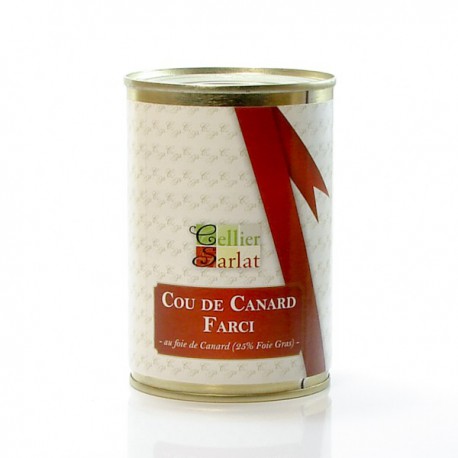 Cou de Canard Farci au foie gras 400g