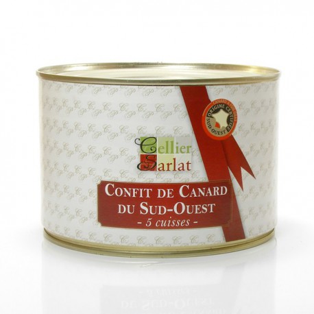 Confit de Canard (5 cuisses) 1600g