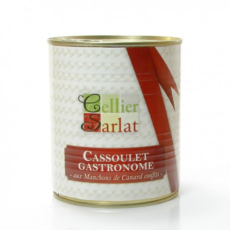 Cassoulet Gastronome aux manchons de canard 760g