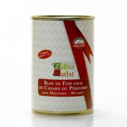 Bloc de Foie Gras de Canard mi-cuit IGP Périgord 400g