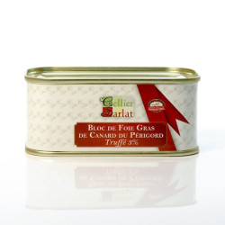 Bloc de Foie Gras de Canard Truffé 210g