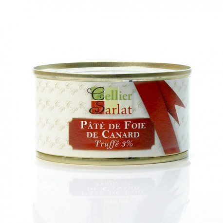 Pâté de Foie gras de Canard à la truffe noire du Périgord 130g