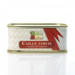 Caille Fourrée au Foie Gras de Canard Entier 200g