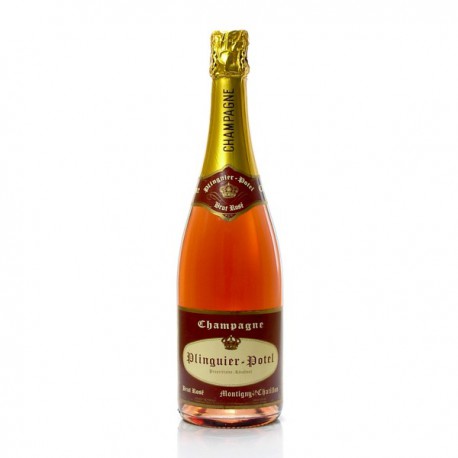 Champagne Plinguier Potel Rosé AOC Champagne Brut Rosé, 75cl