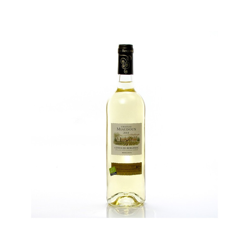 Château Miaudoux "Bio" AOC Côtes de Bergerac Moelleux 2016 Château Miaudoux "Bio" AOC Côtes de Bergerac Moelleux 2016