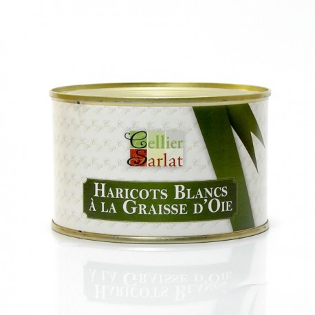 Haricots Blancs cuisinés à la Graisse d'Oie 400g