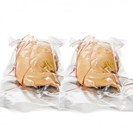 Lot de 2 Foie gras cru sous vide IGP Périgord